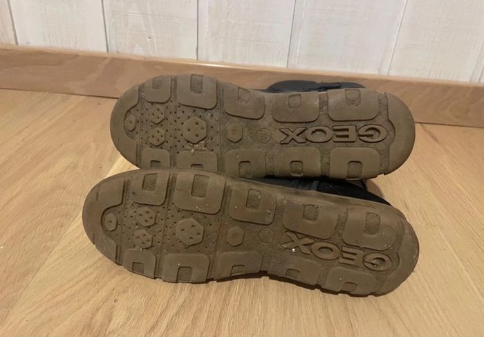 Bottes cuir marine - GEOX - P38 - photo numéro 8