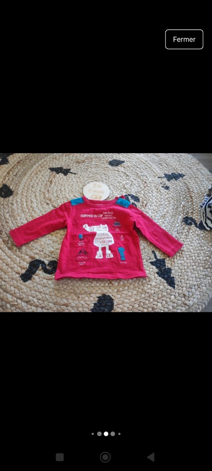 Lot 9 hauts garçon 6 mois - photo numéro 7