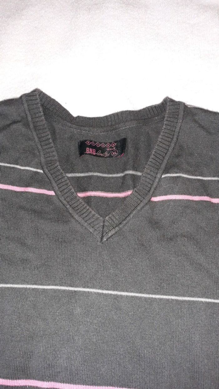 Pull col V - photo numéro 2