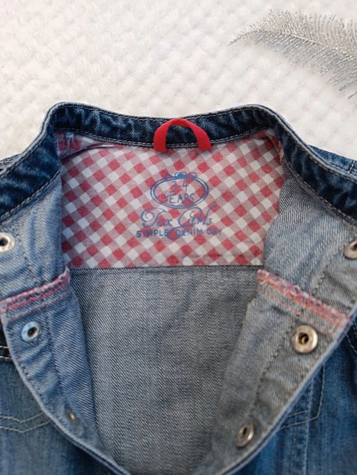 🔸Robe en Jean - Tex Girl 3 Ans🔸 - photo numéro 2