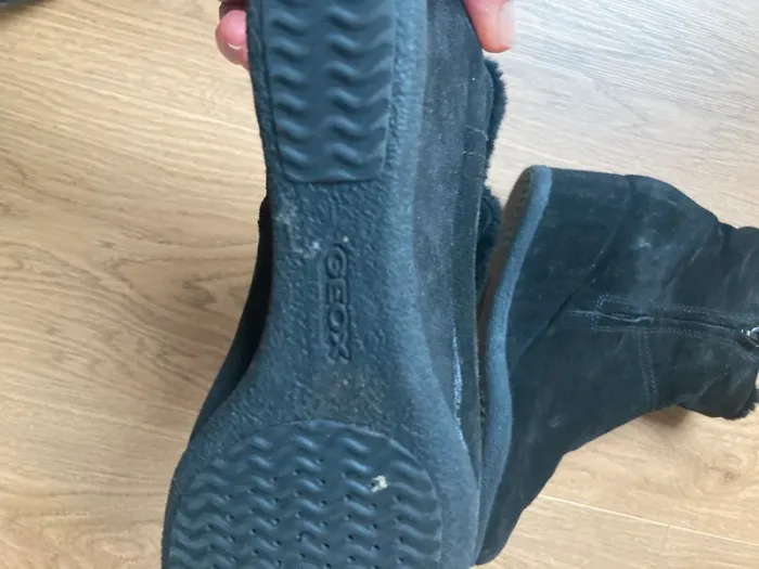 Boots compensées fourrées Geox taille 39,5 - photo numéro 4