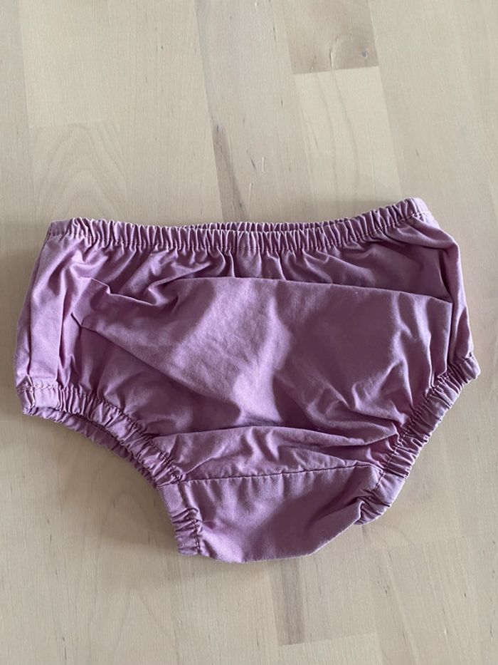 Ensemble haut + jupe + bloomer - taille 1 mois - photo numéro 2