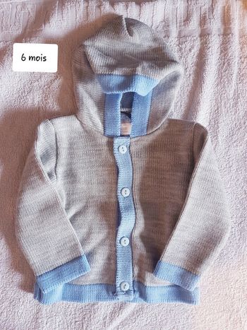 Gilet barbouillage 6 mois