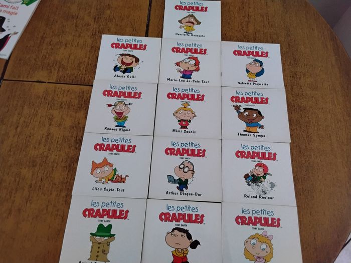 13 livres petites crapules