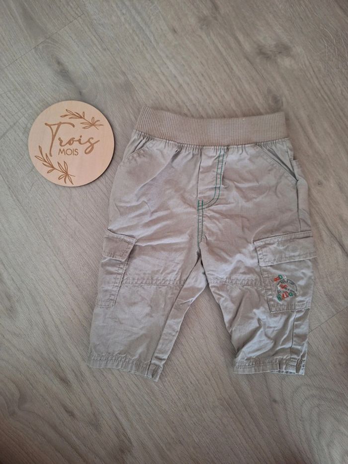 Short bermuda beige 3 mois