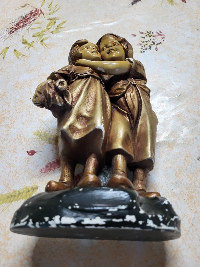 Statuette platre vintage - photo numéro 5
