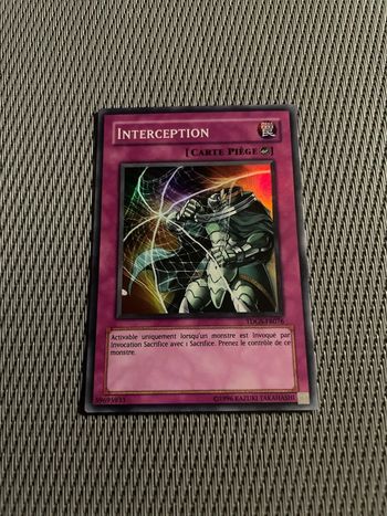 Carte Yu-Gi-Oh Interception TDGS-FR076 Super rare
