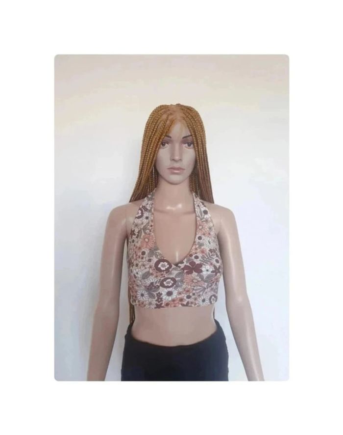 Magnifique crop top fleuri