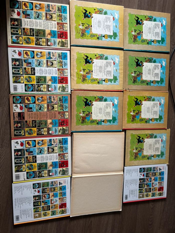 Lot de 14 livres Tintin dont 12 cotés - photo numéro 2