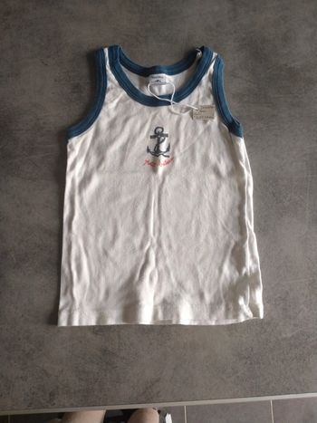 Débardeur "petit bateau" 5 ans