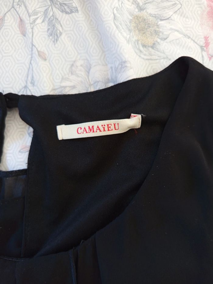 Robe noire été Camaïeu 36 - photo numéro 2