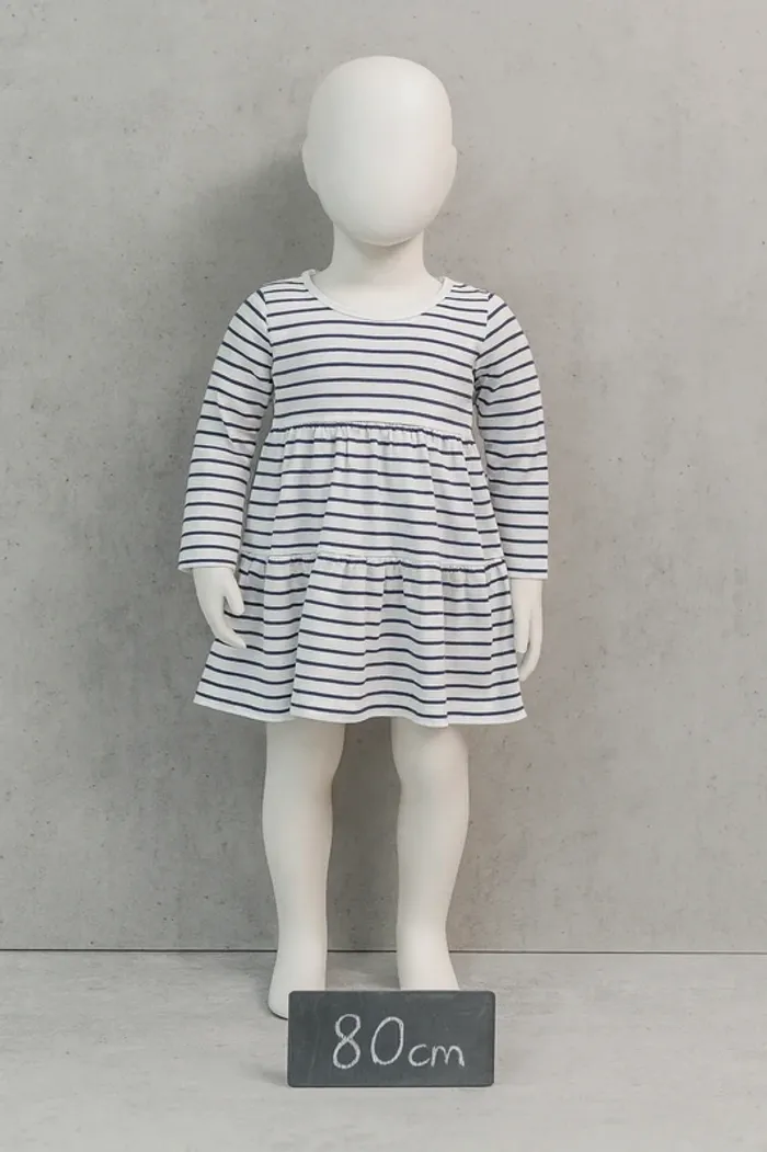 Robe marinière - Taille 9 12 mois 80cm - Primark - photo numéro 2
