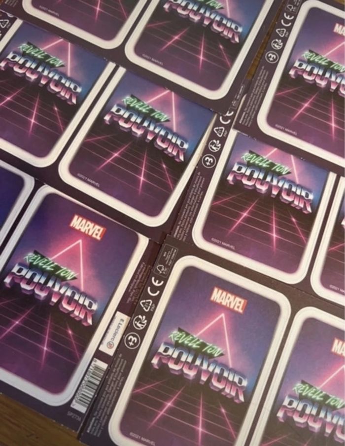Carte à collectionner Marvel révèle ton pouvoir Leclerc - photo numéro 2