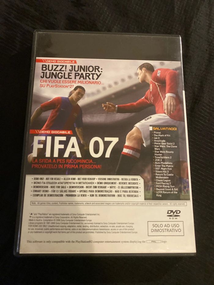 PES 6 ps2 demo - photo numéro 2