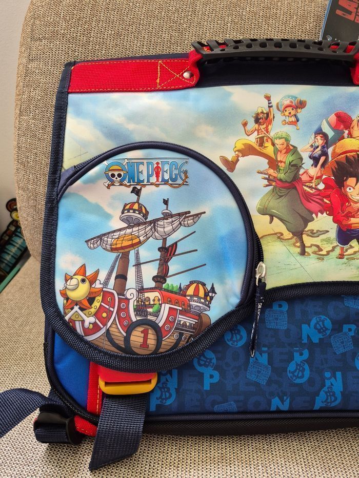 Cartable primaire 38 cm + stylo Pilot OnePiece neuf - photo numéro 6