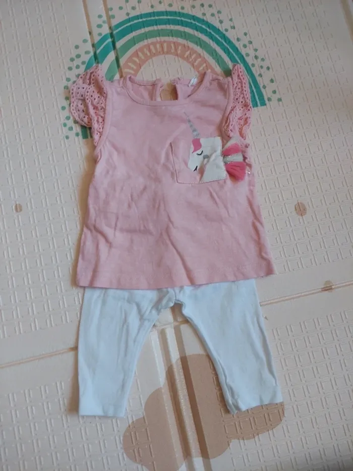 Lot de 3 petits ensemble d'été 3 mois - photo numéro 2