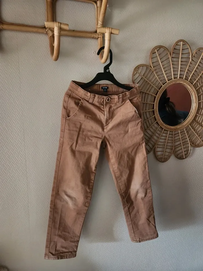 Chino marron kiabi