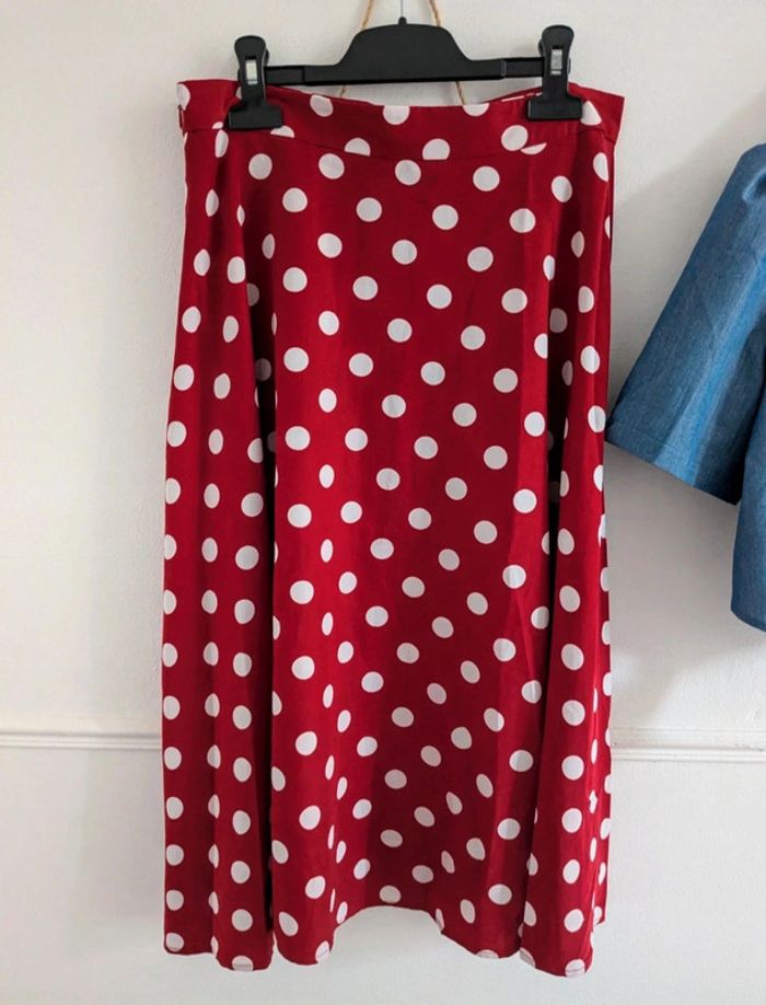 Ensemble chemise et jupe retro taille M - photo numéro 4