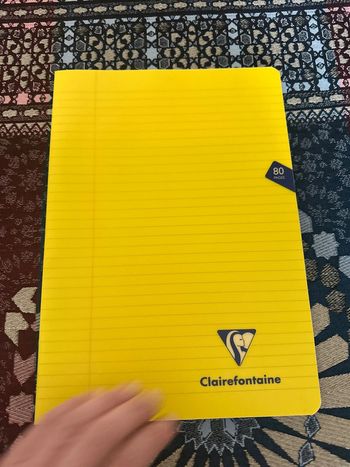 Cahier A4 ligné Clairefontaine 80 pages