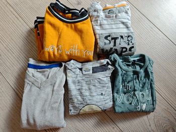 5 Tshirt manches longues 18 mois