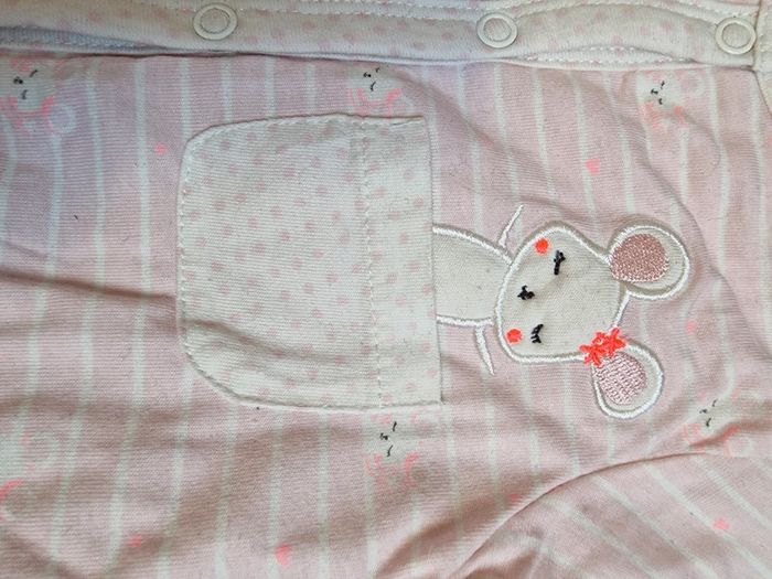 Pyjama kiabi 12 mois rose - photo numéro 4