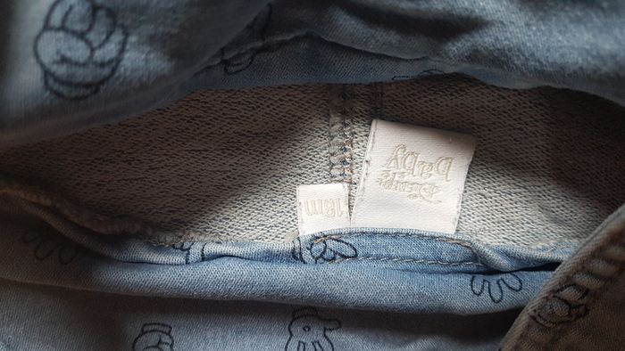 Short salopette Mickey garçon 18 mois bleu Disney - photo numéro 2