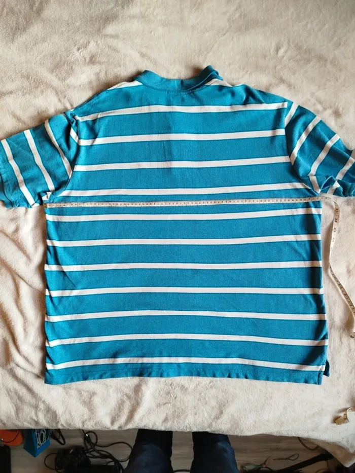 Polo US Polo Assn bleu rayé blanc - photo numéro 10
