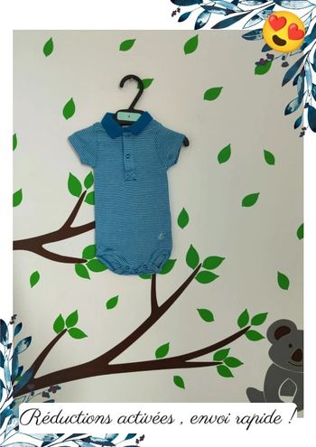 Body petit bateau 3mois