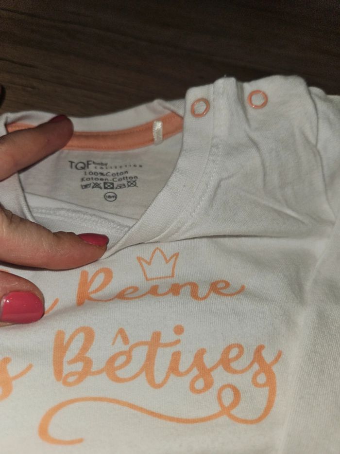 Lot t shirt ML 18 mois - photo numéro 6