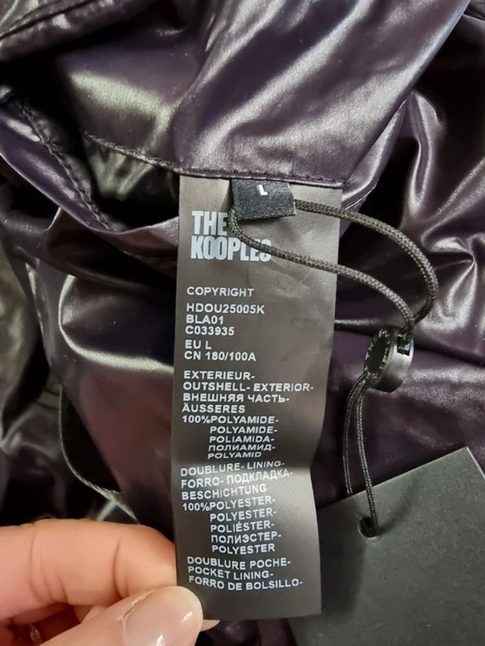 The Kooples Doudoune noire * taille L * neuve - photo numéro 8