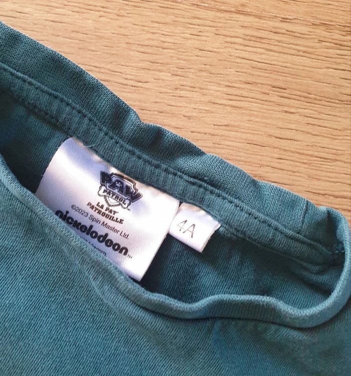 💚 Tee-shirt ML 4 ans Pat Patrouille #emyfleury_4ansgarçon - photo numéro 3