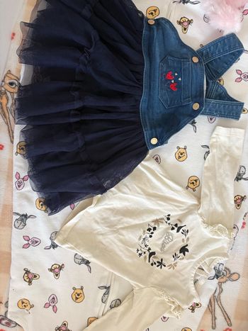 Robe et t-shirt manche longue