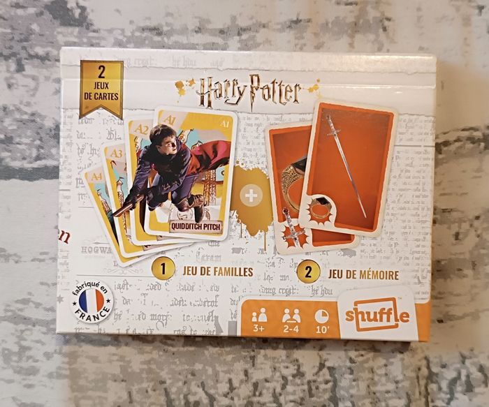 Jeu de cartes Harry Potter