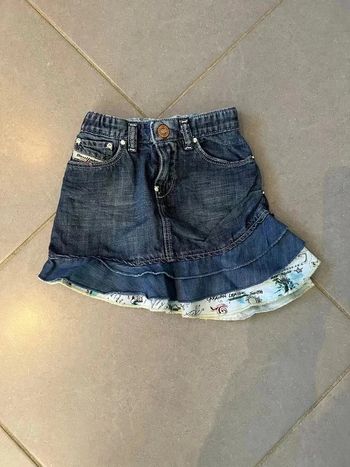 Jupe en jean - Diesel - Bleu marine - 2 ans