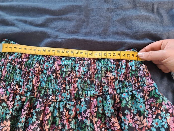 Jupe fleurie à volants - Taille unique - photo numéro 8