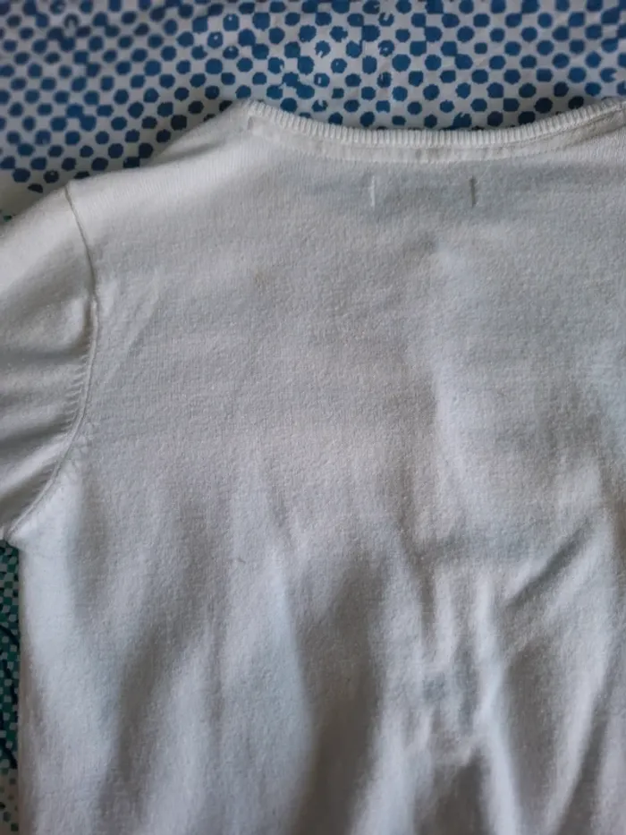 Gilet blanc LH 10 ans - photo numéro 5