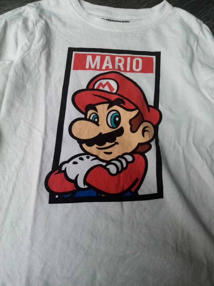 Tee shirt manche longue Mario 8A - photo numéro 2
