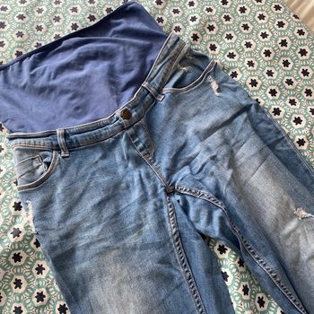 Pantalon jeans de grossesse