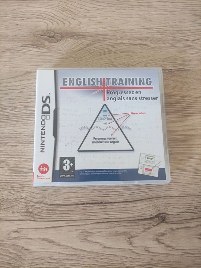 English training jeu DS