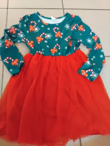 Robe de Noël fille