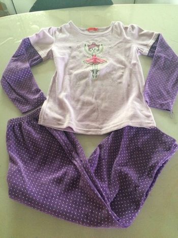 Pyjama velours 10ans