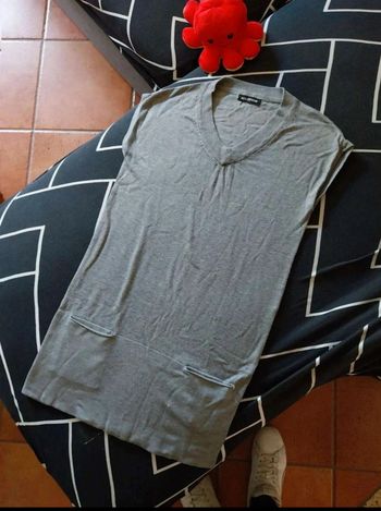 Pull long gris TU