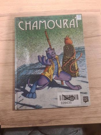 Bd chamourai  la  flûte des ancêtres
