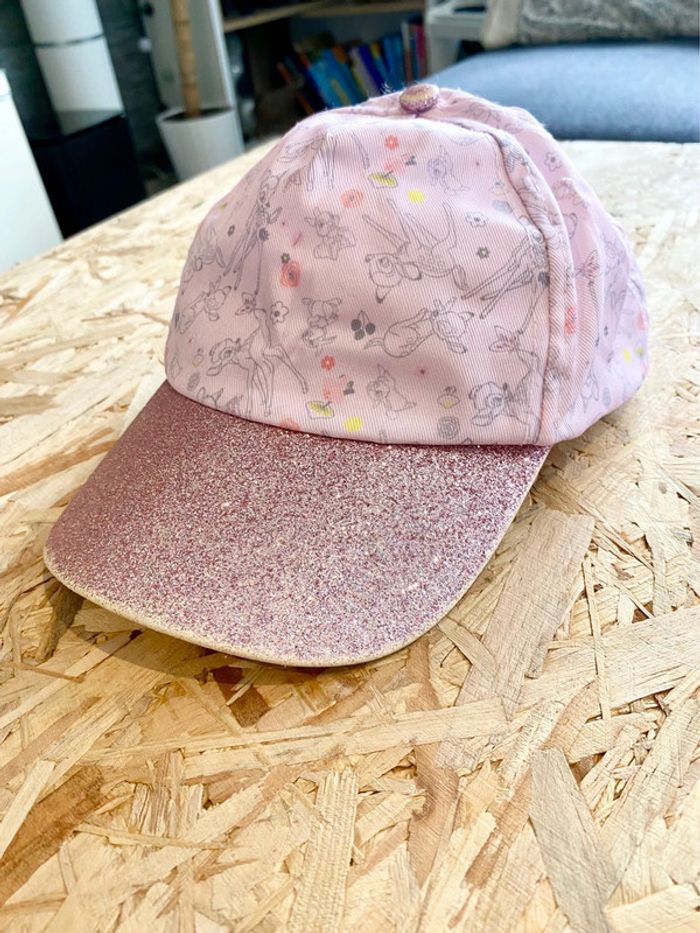 Casquette 2/4 ans Disney Bambi rose