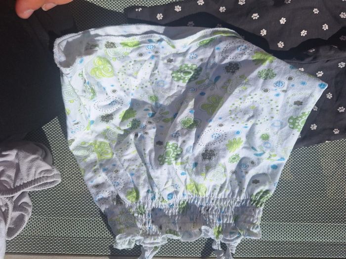 Ensemble legging haut fleuri été - photo numéro 3