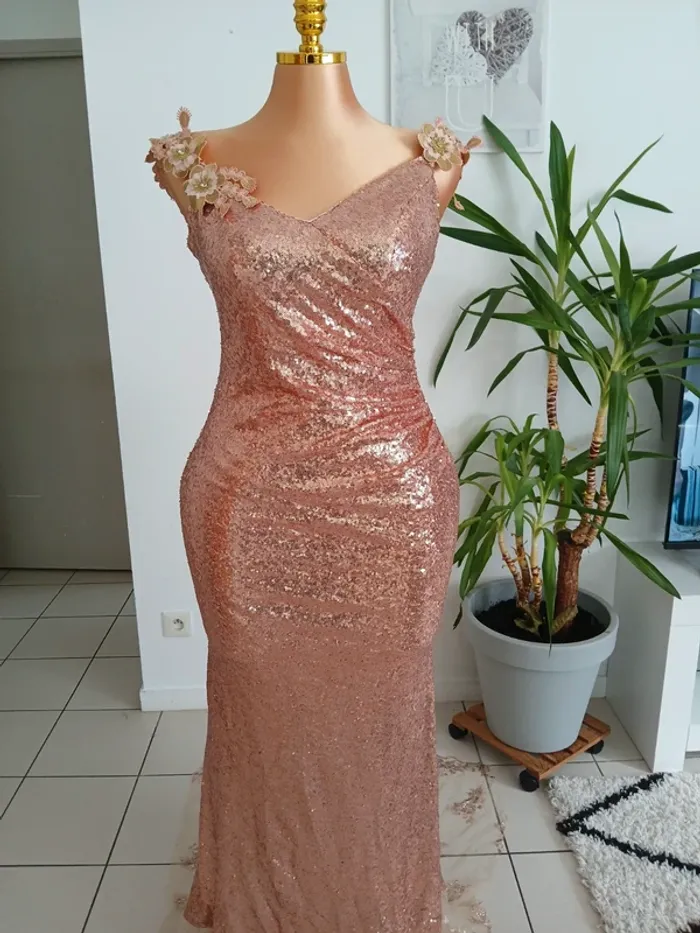 Robe de Cérémonie Mariée Taille L🌿💝 - photo numéro 10