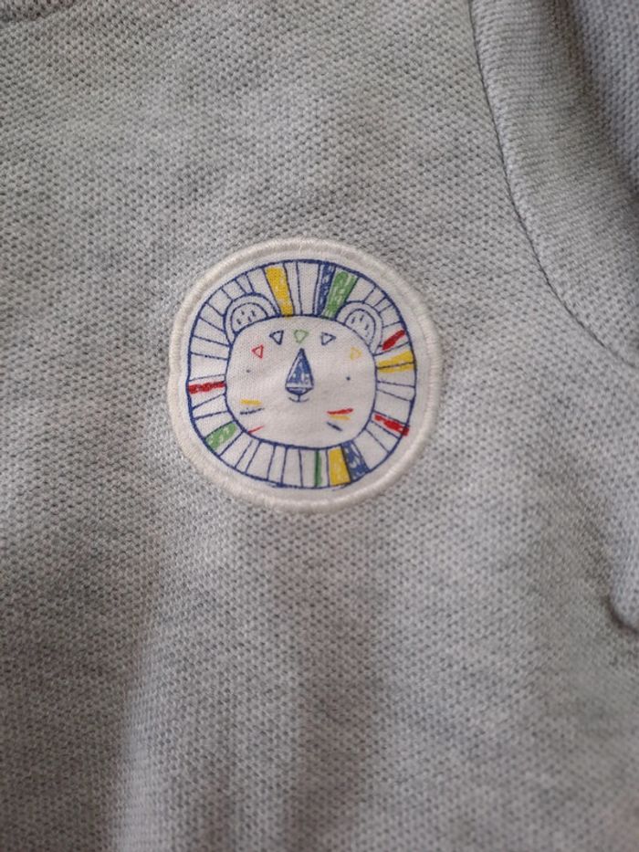 Gilet gris sergent major 9 mois - photo numéro 2