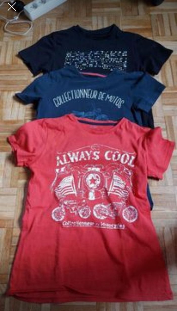 Lot t-shirt + polos - photo numéro 9