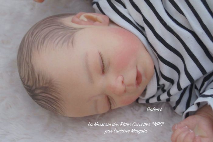 Gabriel poupée bébé Reborn authentique 🩵 - photo numéro 8