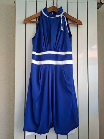 Robe Vera Fashion bleu roi – T38 – cérémonie / mariage – neuve